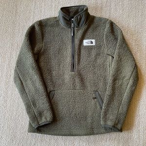 Olive XL North Face Campshire Pullover Fleece